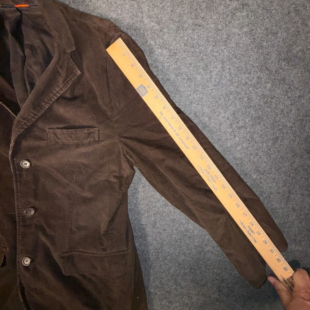 J Crew Corduroy Blazer Jacket Mens Sz M Brown 100%‎ Cotton Academia Preppy Y2K